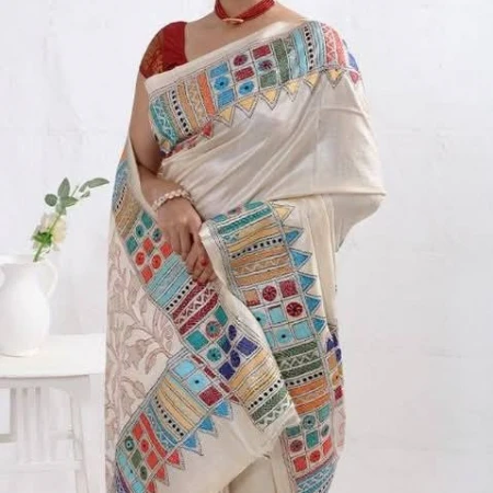 Glossy Silk saree TS 2013